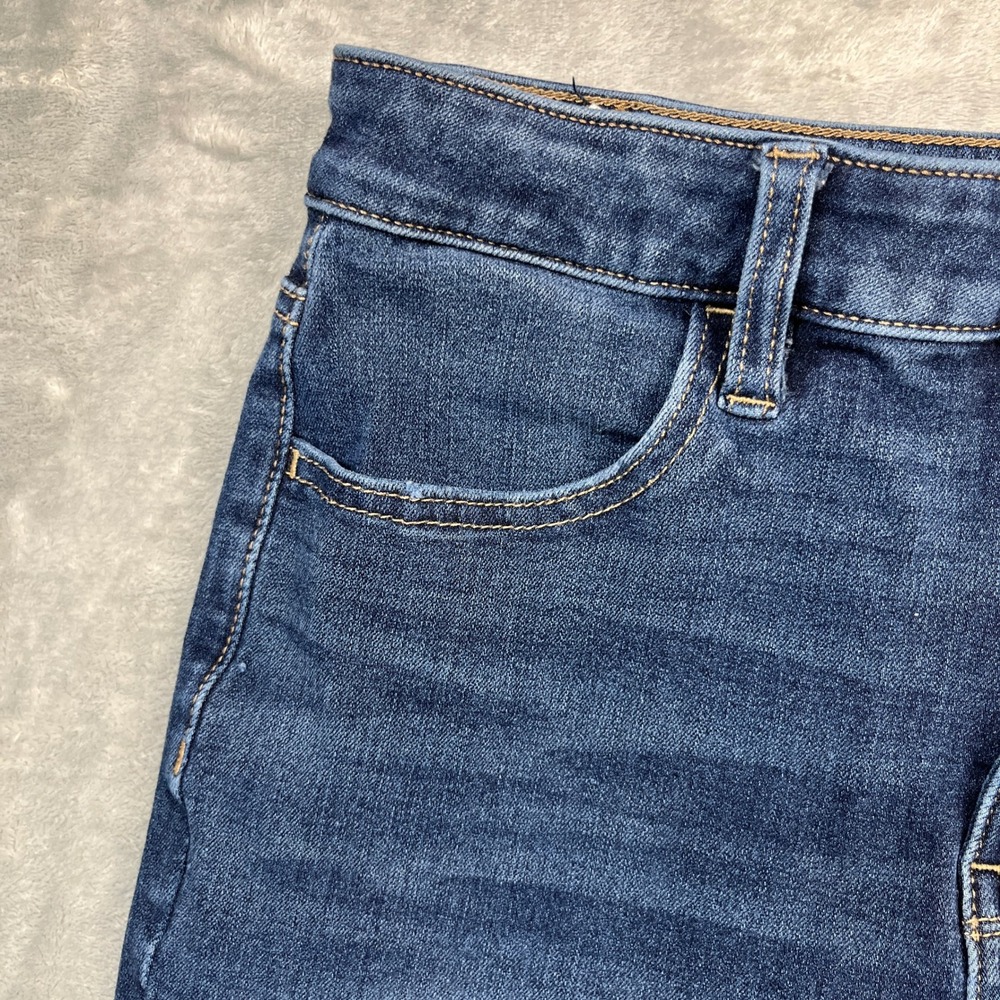 American Eagle Super Hi-Rise Jegging Womens 6 Long Blue Dream Jean Medium Wash - Picture 3 of 15